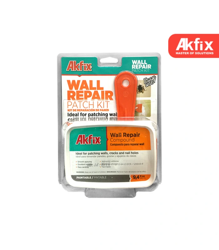 Сет за поправка на цид AKFIX 280ML бел WALL REPAIR