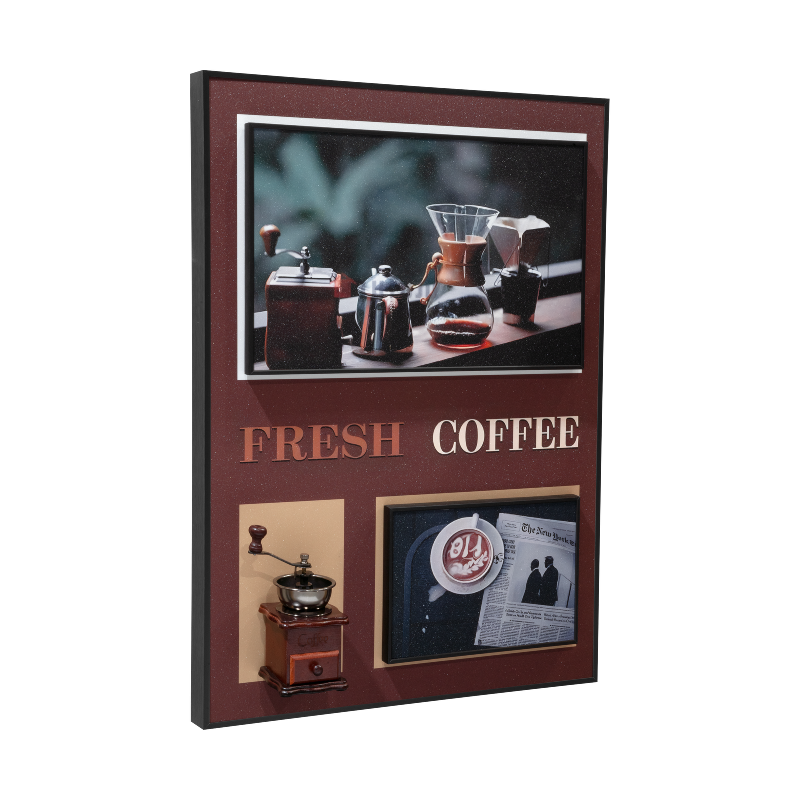 ДЕКОРАТИВНА РАМКА Fresh Coffee 60X80 CM